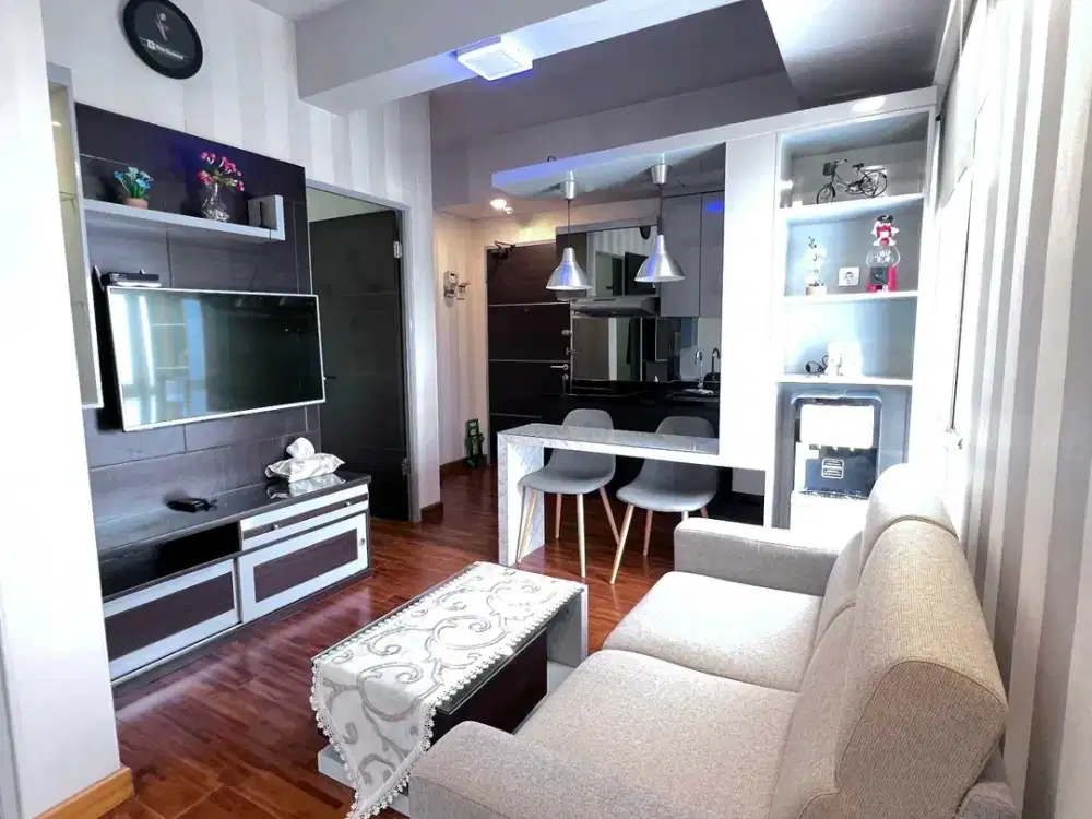 Apartemen Prospero lantai 17 type 2BR Cozy Warm, tinggal bawa koper
