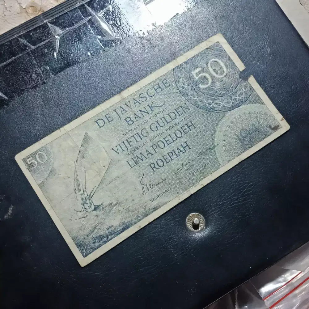 PROMO 1946 SERI FEDERAL 50 GULDEN DE JAVASCHE BANK BELANDA