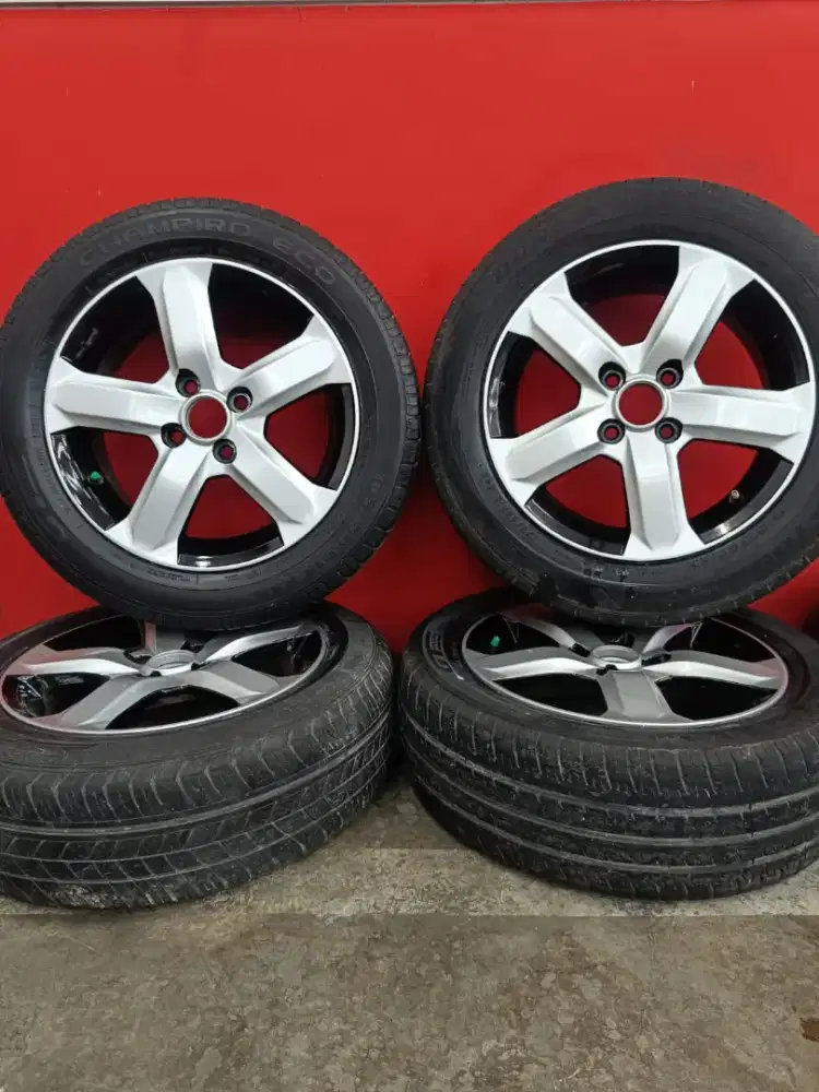 Velg racing Rays dan ban sudah Vernish 2 warna