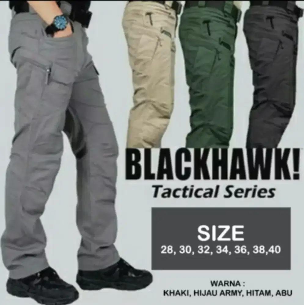 Celana panjang blackhawk tactical