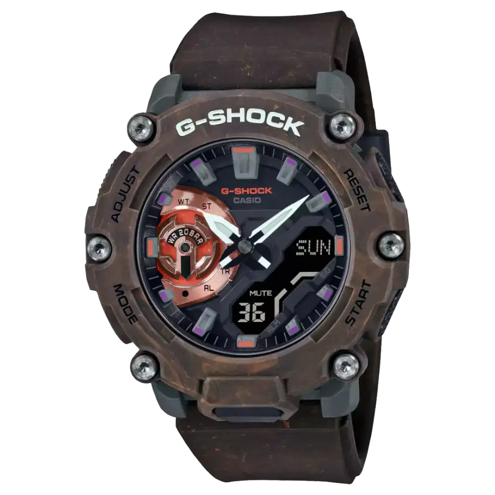 Casio G-Shock GA-2200MFR-5A Men Mystic Forest