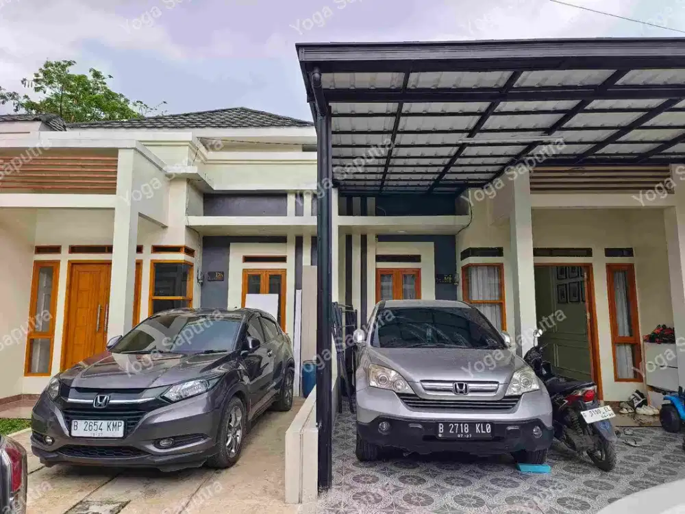 DIJUAL RUMAH BARU 3 KAMAR TIDUR FREE CANOPY DAN BPHTB ATAS NAMA PEMBELI