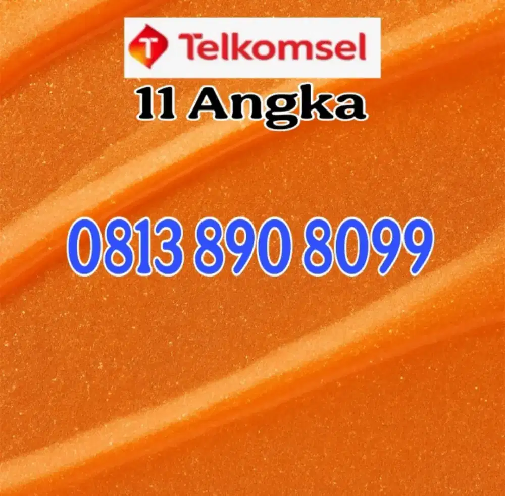 Kartu simpati 11 angka serian manis