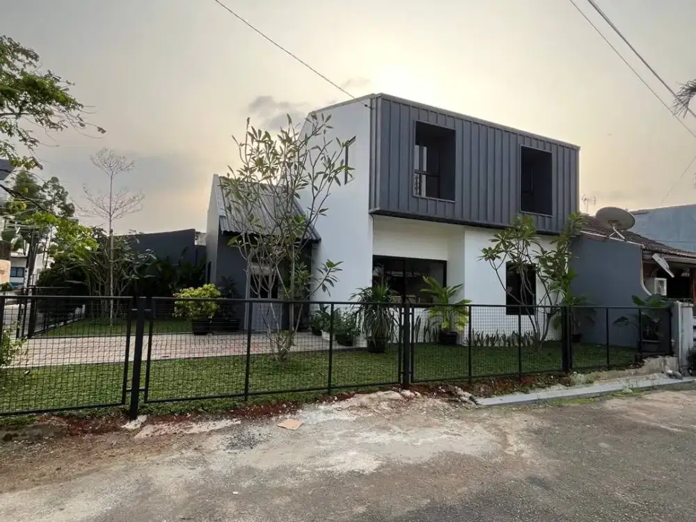 DIJUAL Rumah Hoek Ciater Permai Seberang Nusa Loka BSD City SHM