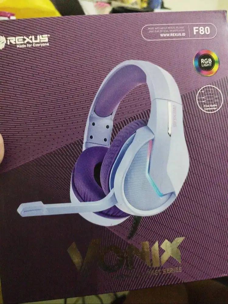 Rexus Vonix Gaming Headset Series F80 Original