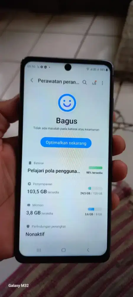 Samsung s20 FE.  8/128 mnus gantian lcd FP of mlus rapih