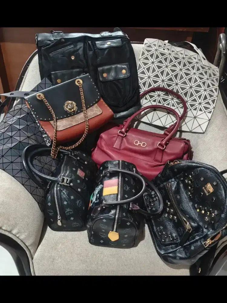 Berbagai tas original brand mcm bao bao ralph lauren dan lainnya