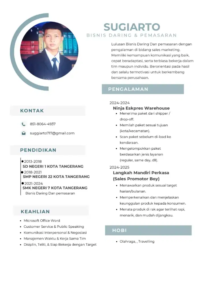 BUTUH BNGET PEKERJAAN SECEPATNYA