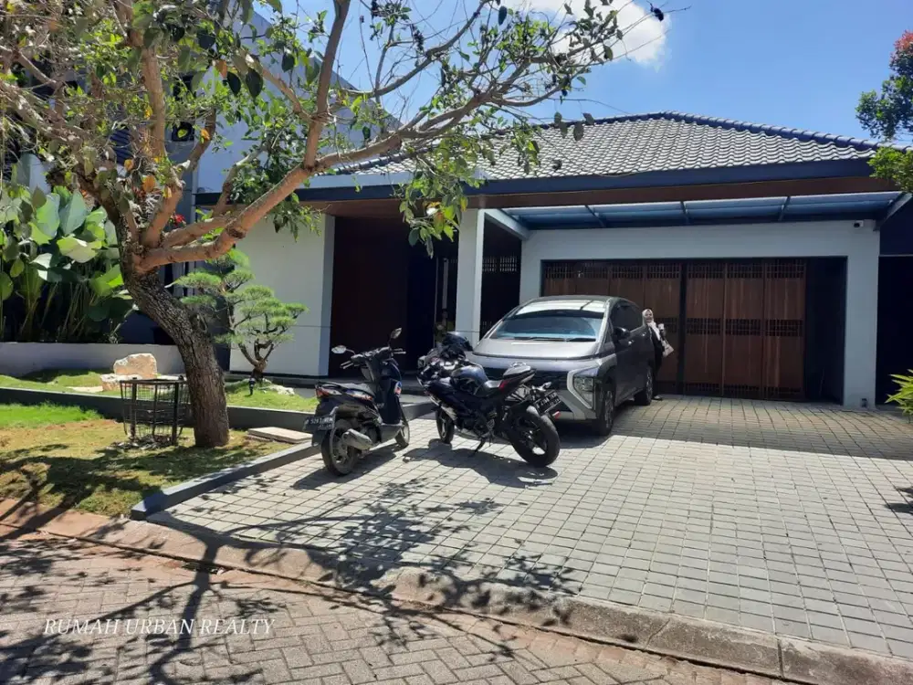 Jual rumah baru tropikal japandi kota baru parahyangan bandung