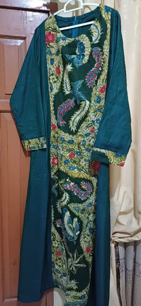 Gamis ijo botol batik