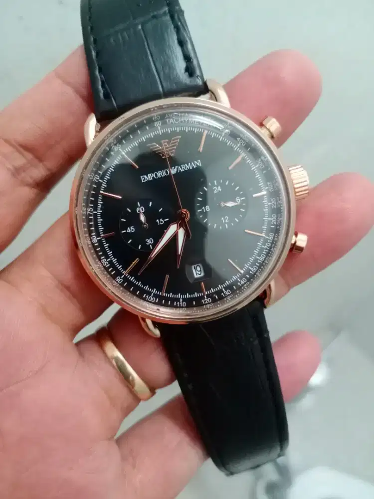 Jam tangan pria emporia armany crono