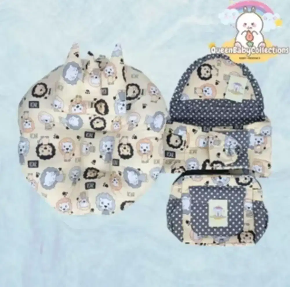 Sofa bad tas bayi dan gendongan bayi