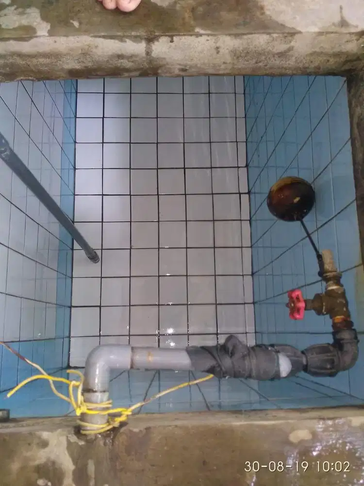 Cuci tandon toren watertank profiltank kuras tandon cleaning pdam air