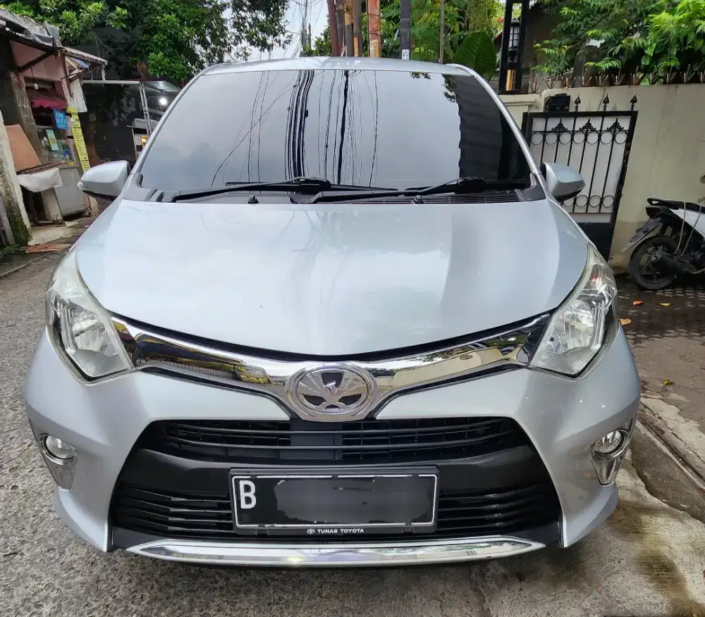 Toyota Calya 2016 G  Automatic silver TDP 7 JT
