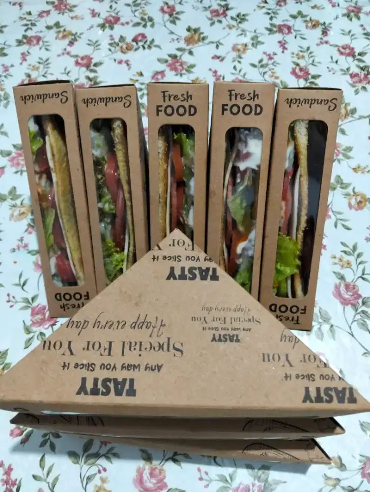 Fresh sandwich ham keju hanya 10 ribu