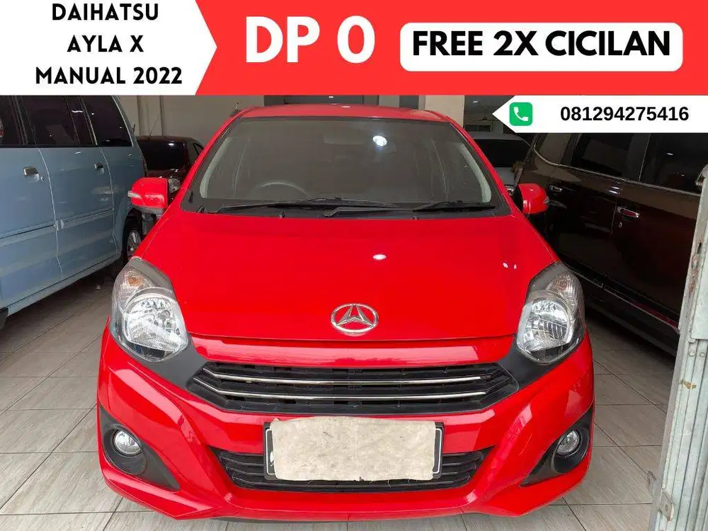 FREE 2X CICILAN Daihatsu Ayla X MANUAL 2022