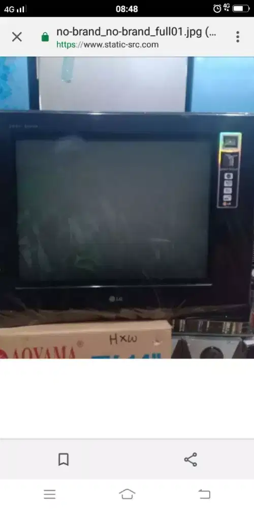 Jual TV tabung Merk LG (Mati)