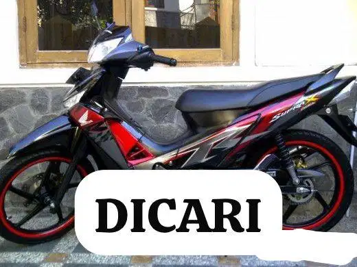 Di Cari Supra X 125 Double Disk DD Tahun 2008 Ke Atas Supra X 2010