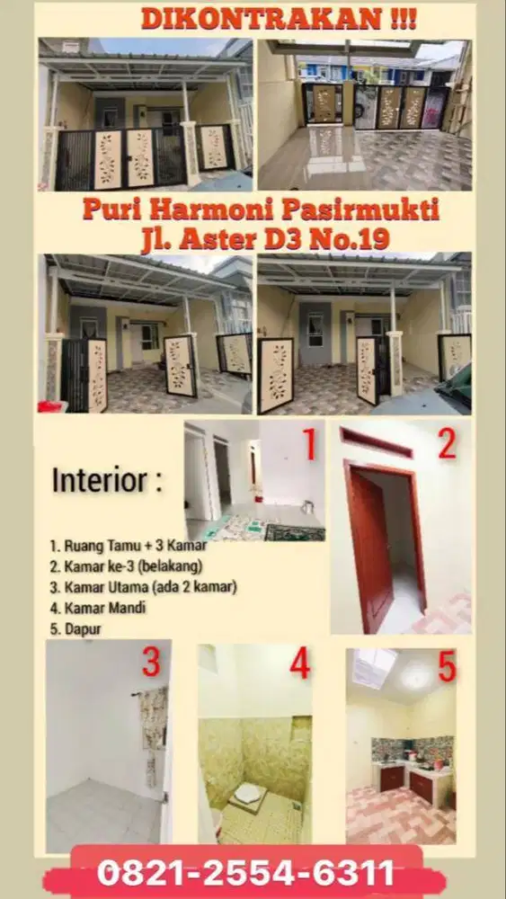 Nemu Rumah Begini? Beruntung Banget! Sewa Cepat Sebelum Disikat!