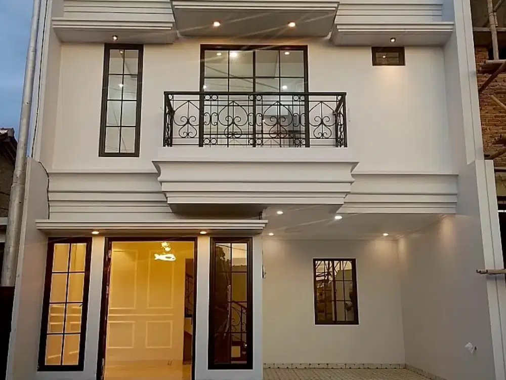 Dijual Rumah Cluster Classic Modern Rooftop di Pejaten Timur Jakarta Selatan