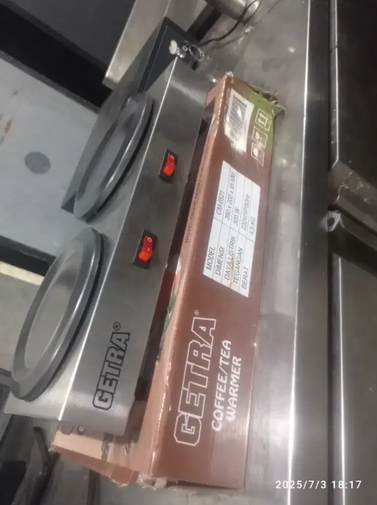 Getra Coffe Tea Warmer Induksi