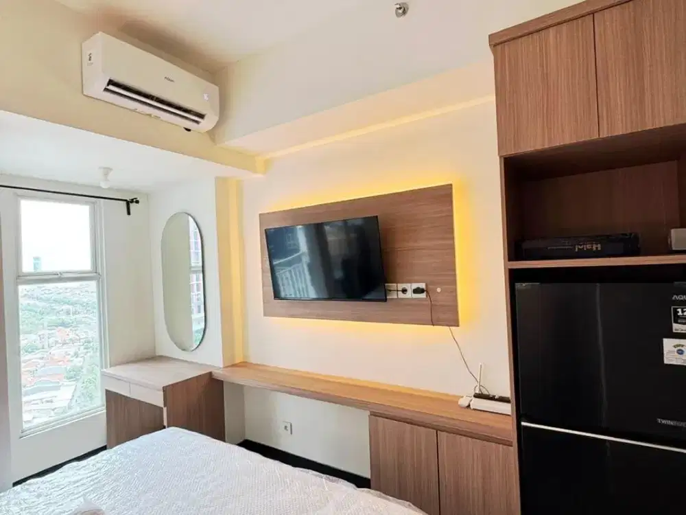 JUAL Apartemen AMOR, Studio, Furnish BARU, Pakuwon City-Surabaya Timur