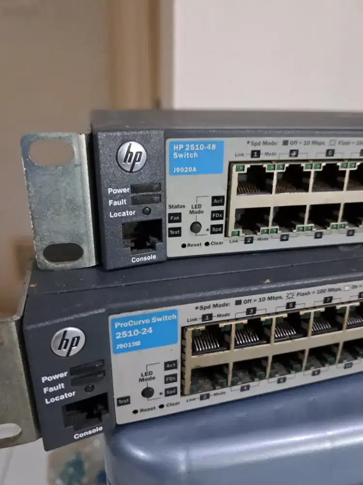 Switch HP 2510 Procurve 48 & 24 port