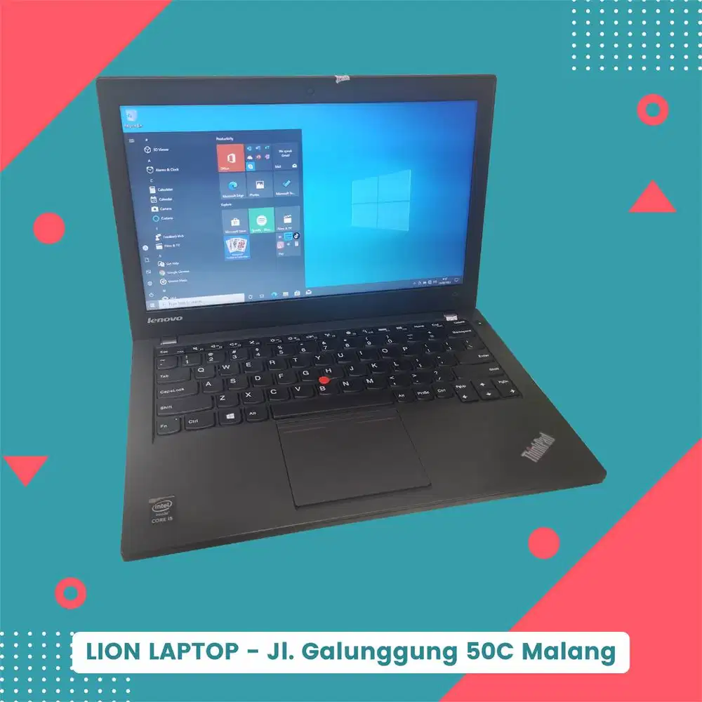 RAM 8GB SSD 256GB Core i5 Murah Lenovo Thinkpad X240 [19|11]