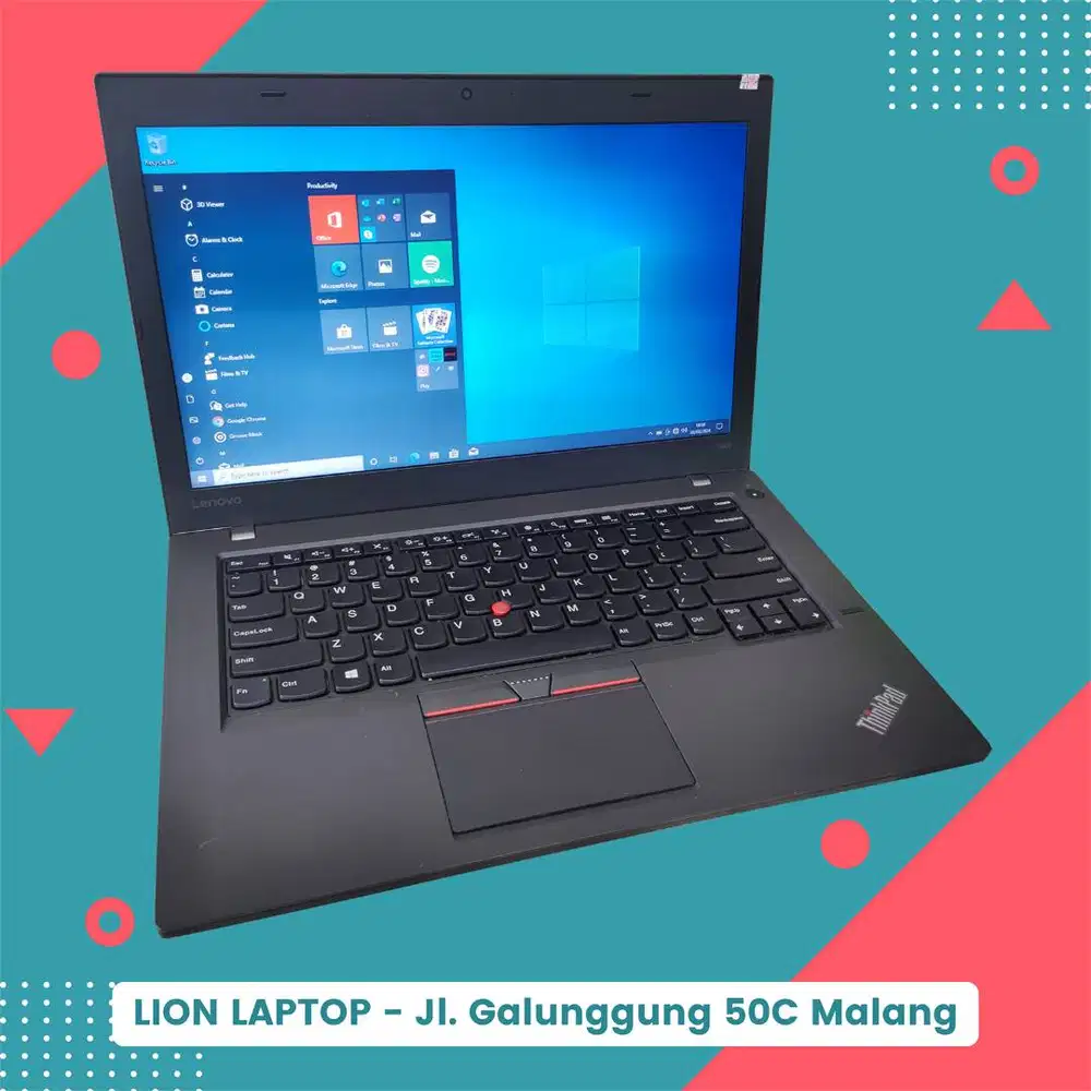 RAM 8GB Core i5 SSD 256GB Lenovo Thinkpad T460 [19|11]