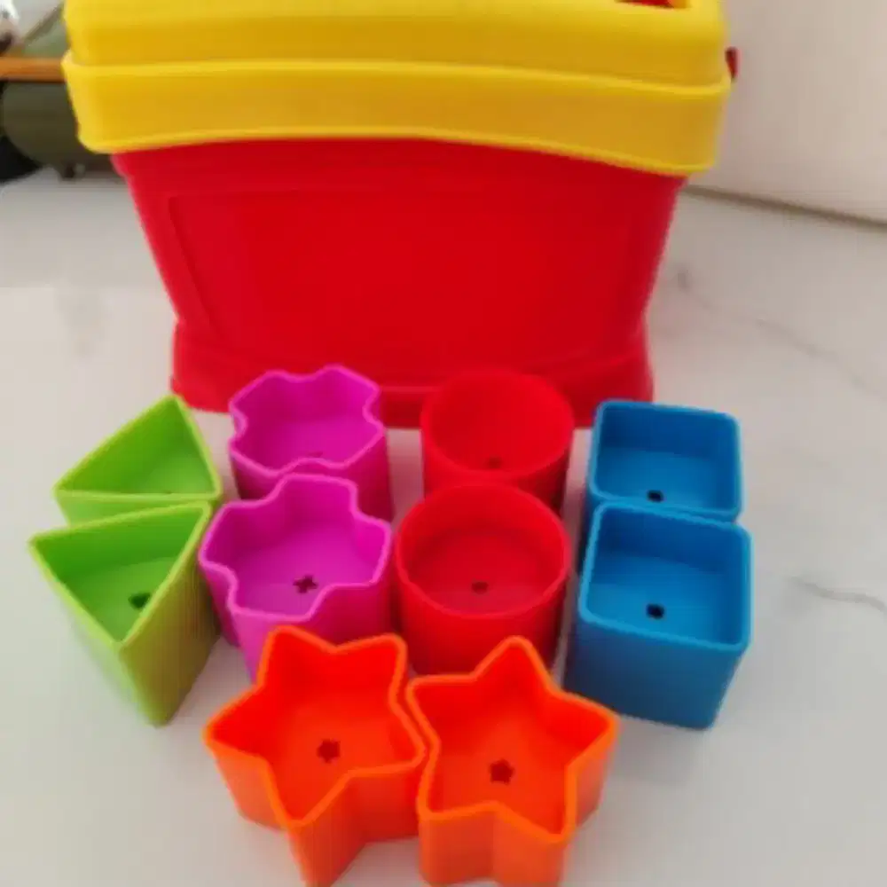 Mainan edukasi fisher balok