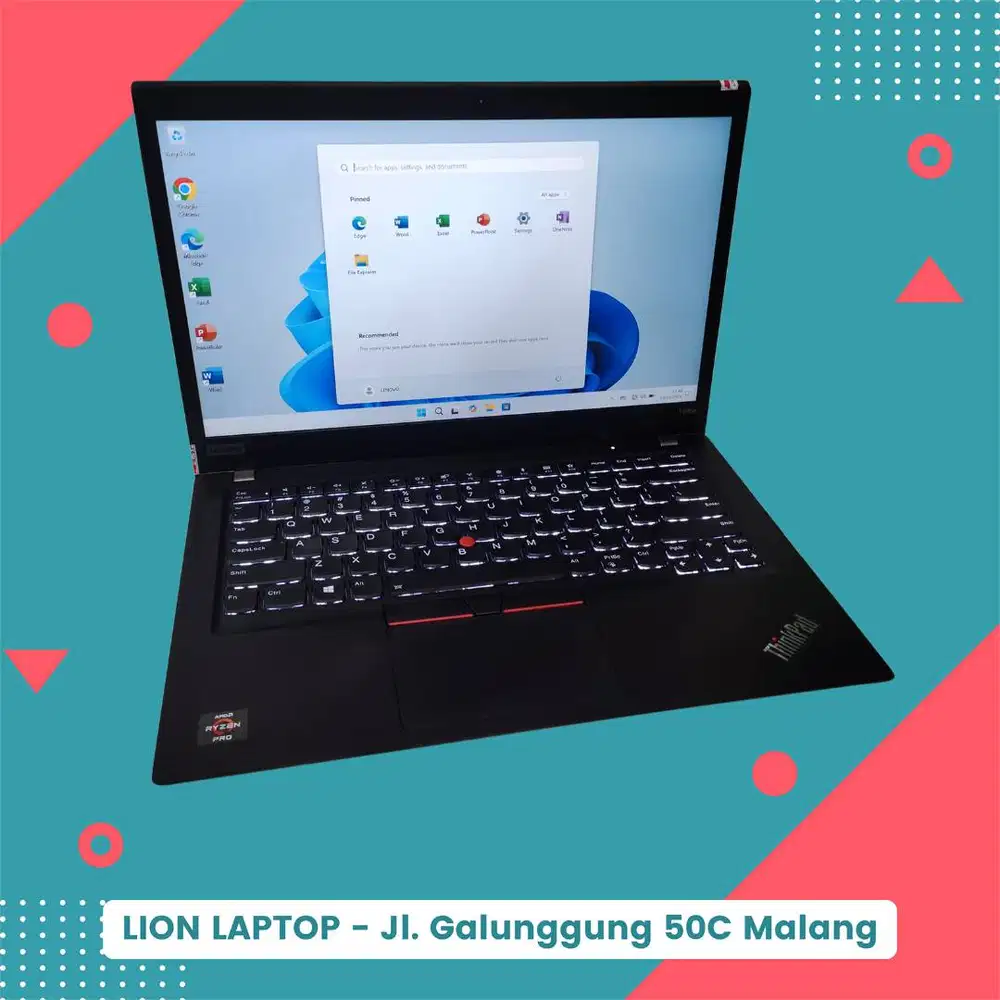 AMD Ryzen 7 PRO 4Ghz 16/256 VGA 2GB Lenovo Thinkpad T495s [19|11]