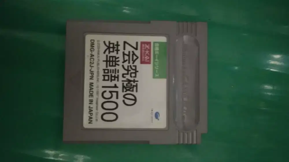 Jual kaset gba sp contoh nya di foto