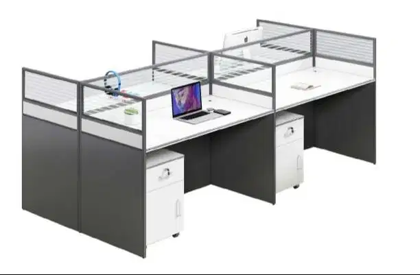 meja staf untuk 4 orang