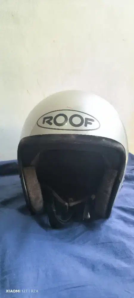Helm open face helmet roof roadster buatan Prancis french safety e2