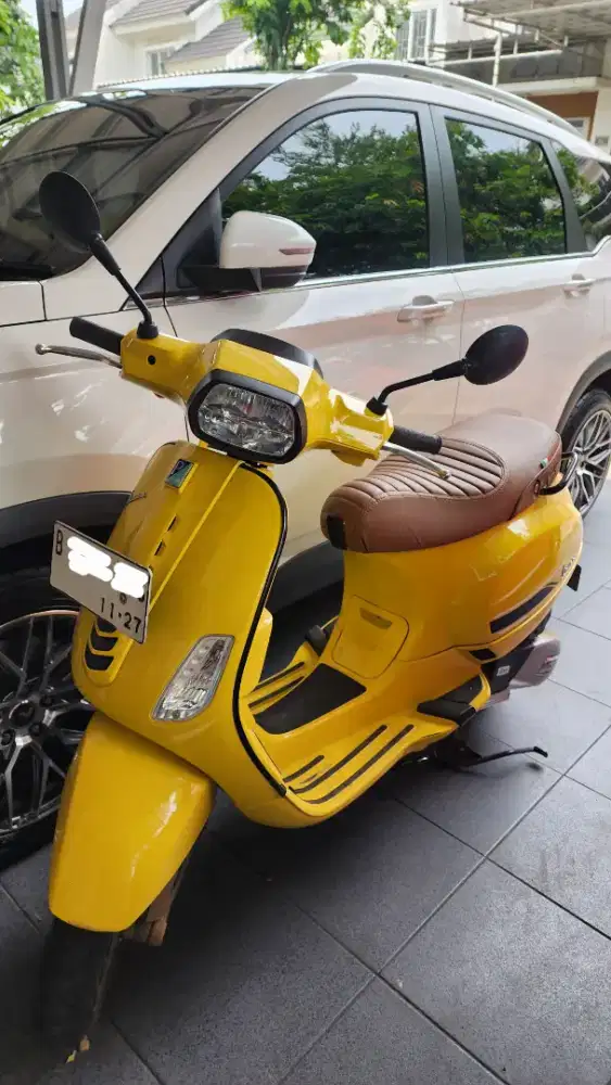 PIAGGIO VESPA S IGET 125 FL 2022 WARNA KUNING