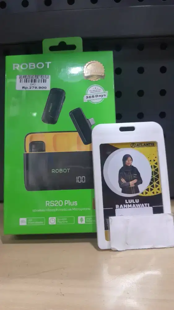WIRELESS MIC ROBOT RS20 PLUS