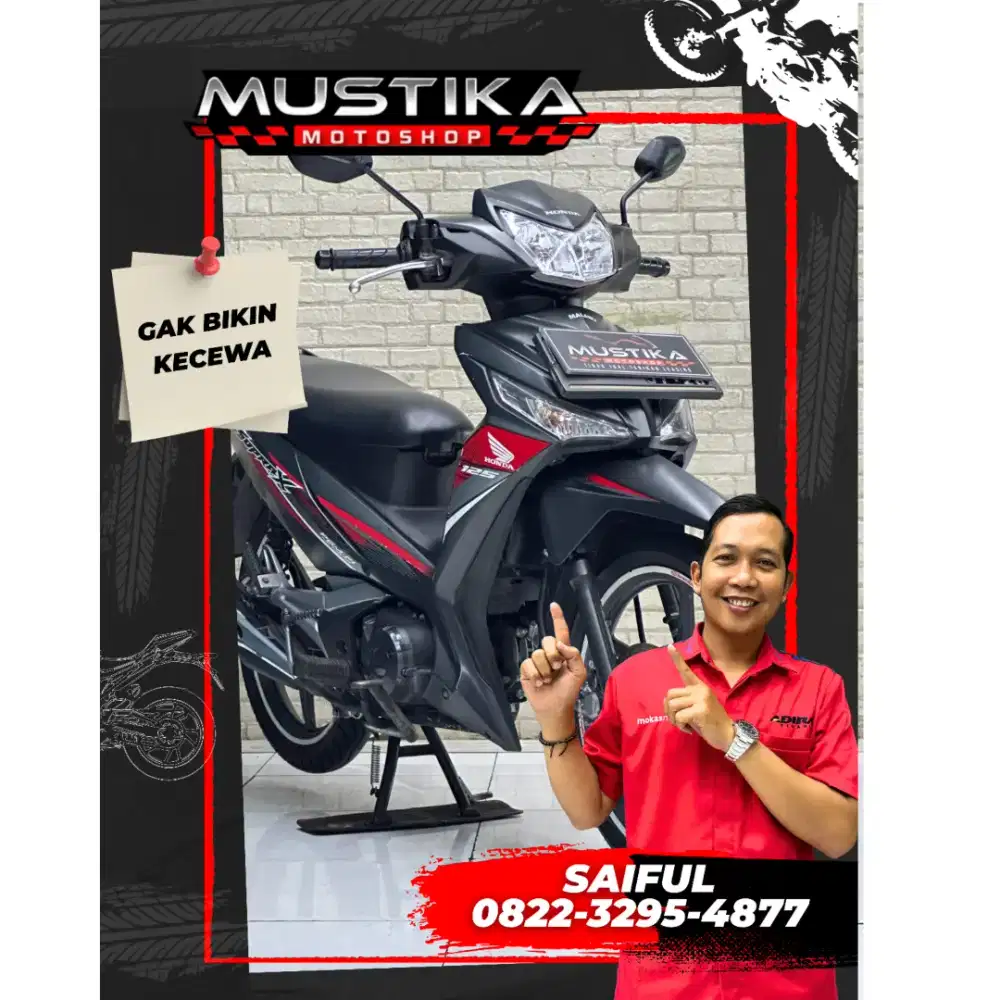 Perfect Condition!!Honda Supra X 125 Fi 2021 N Asli Mulus-Mustika