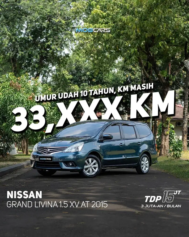 NISSAN GRAND LIVINA 1.5 XV AT 2015