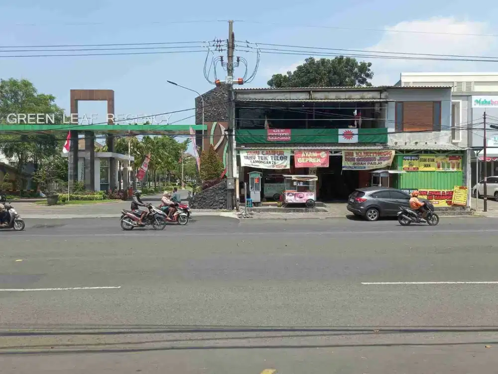 DIJUAL LAHAN KOMERSIAL AREA ADA BANGUNAN NOL JALAN RAYA PANDUGO RUNGKUT HITUNG TANAH