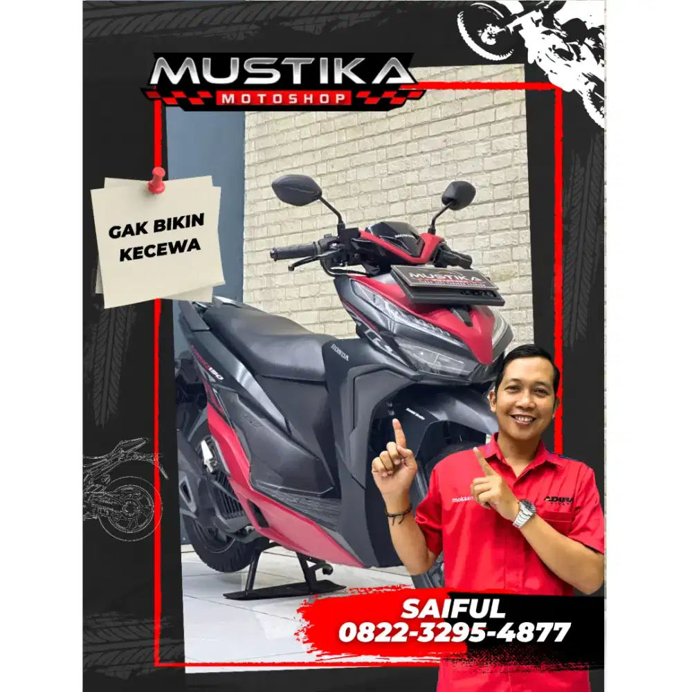 Perfect Condition!!Honda Vario 150cc 2021 N Asli Mulus-Mustika Saiful