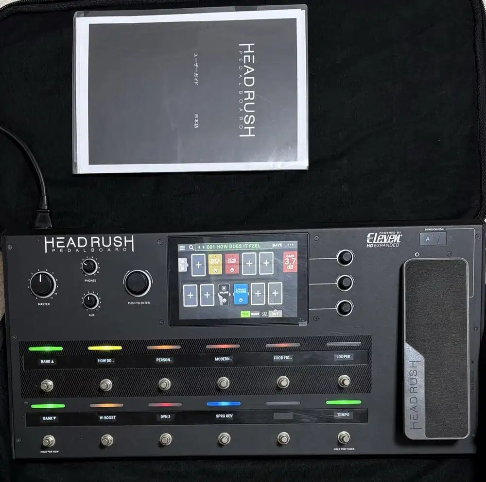 HEADRUSH PEDALBOARD EFFECT GUITAR AMP MODELAR/FX PROCESSOR