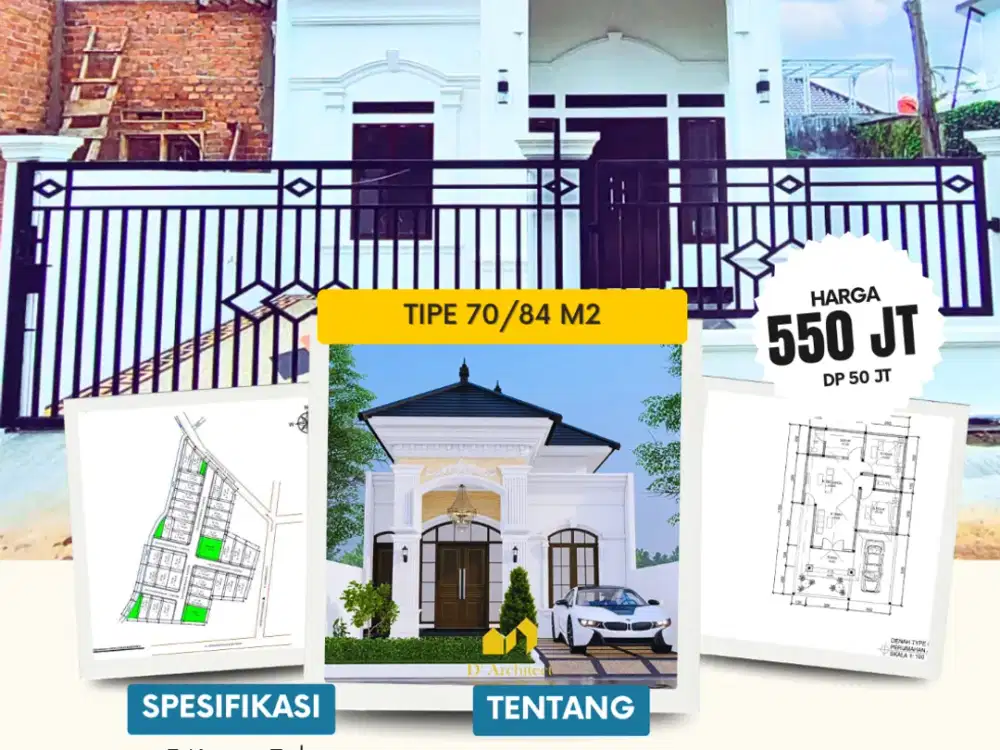 PROMO LAUNCHING RUMAH KOMERSIL DI LABUHAN DALAM ONE GATE SYSTEM