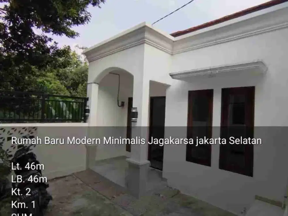 Dijual Rumah Cluster Jagakarsa Jakarta Selatan