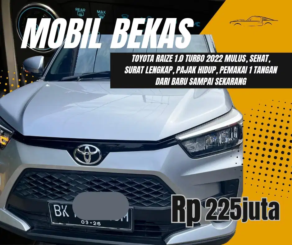 Toyota Raize 2022 Bensin