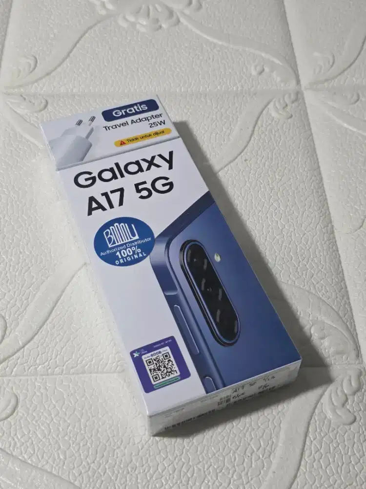 Baru/Segel Kotak Samsung A17 5G 8/256 Gb Blue