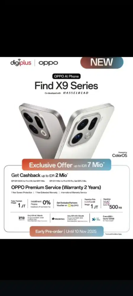 HP oppo beli sekarang bayar tahun depan