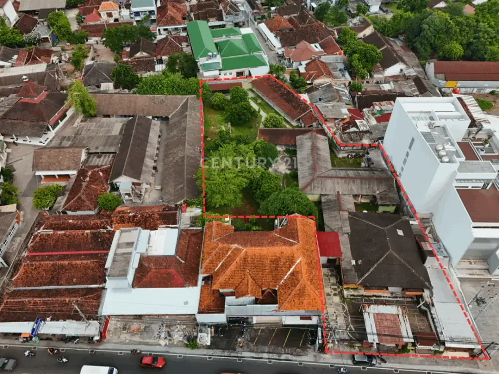 Tanah Luas 2661m2 Pinggir Jalan Kaliurang Depan Mirota Pasaraya