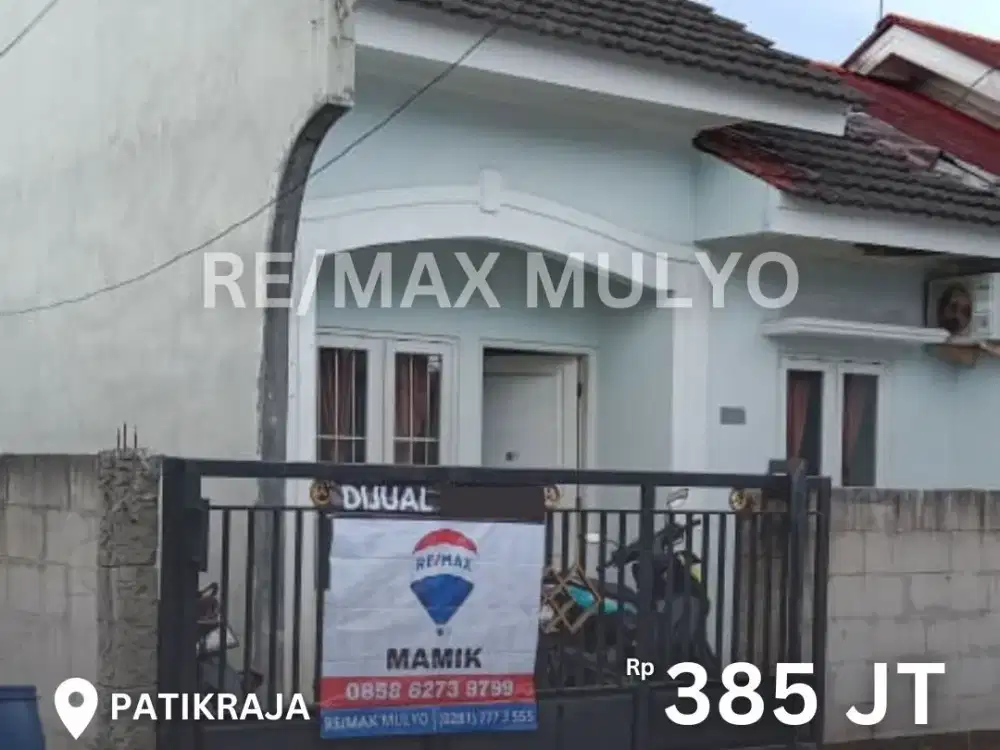 Rumah Murah Siap Huni Dijual Area Strategis Patikraja Dengan View Gunung Slamet