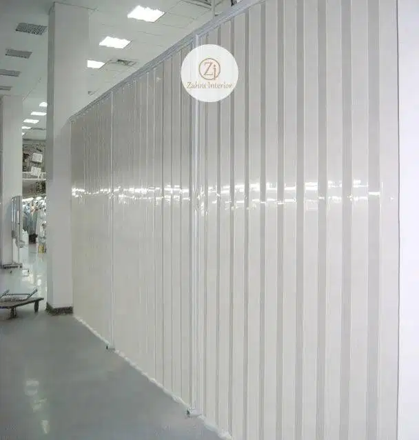 Pintu PVC Sekat ruangan minimalis / folding door pvc interior rumah