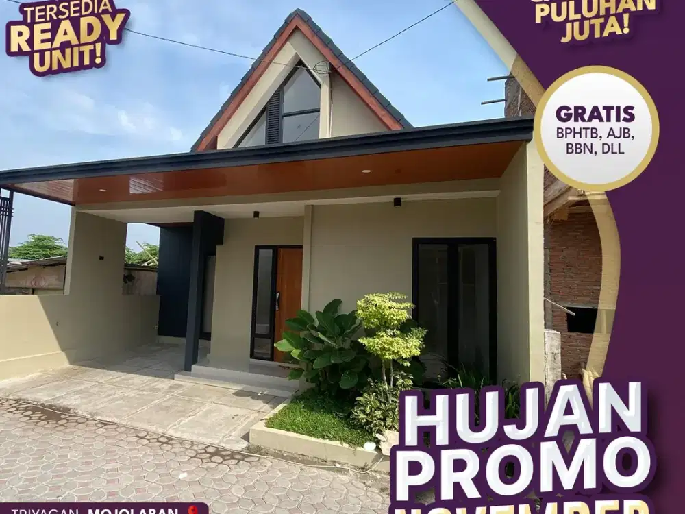 Cluster Hijau Dekat UNS Solo